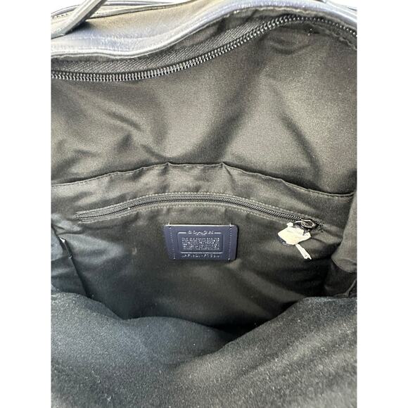 Men’s Coach Blue Camouflage Leather Backpack - Picture 3 of 9